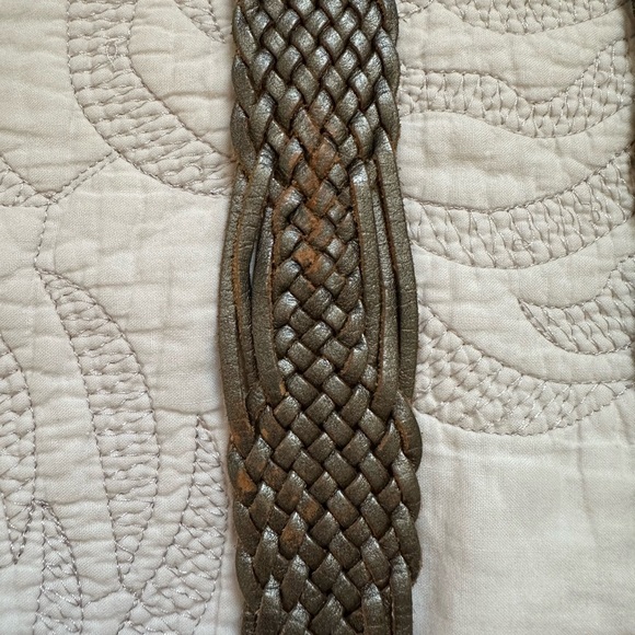 5 Woven Genuine Leather Belts (GAP Japan) - Picture 7 of 14